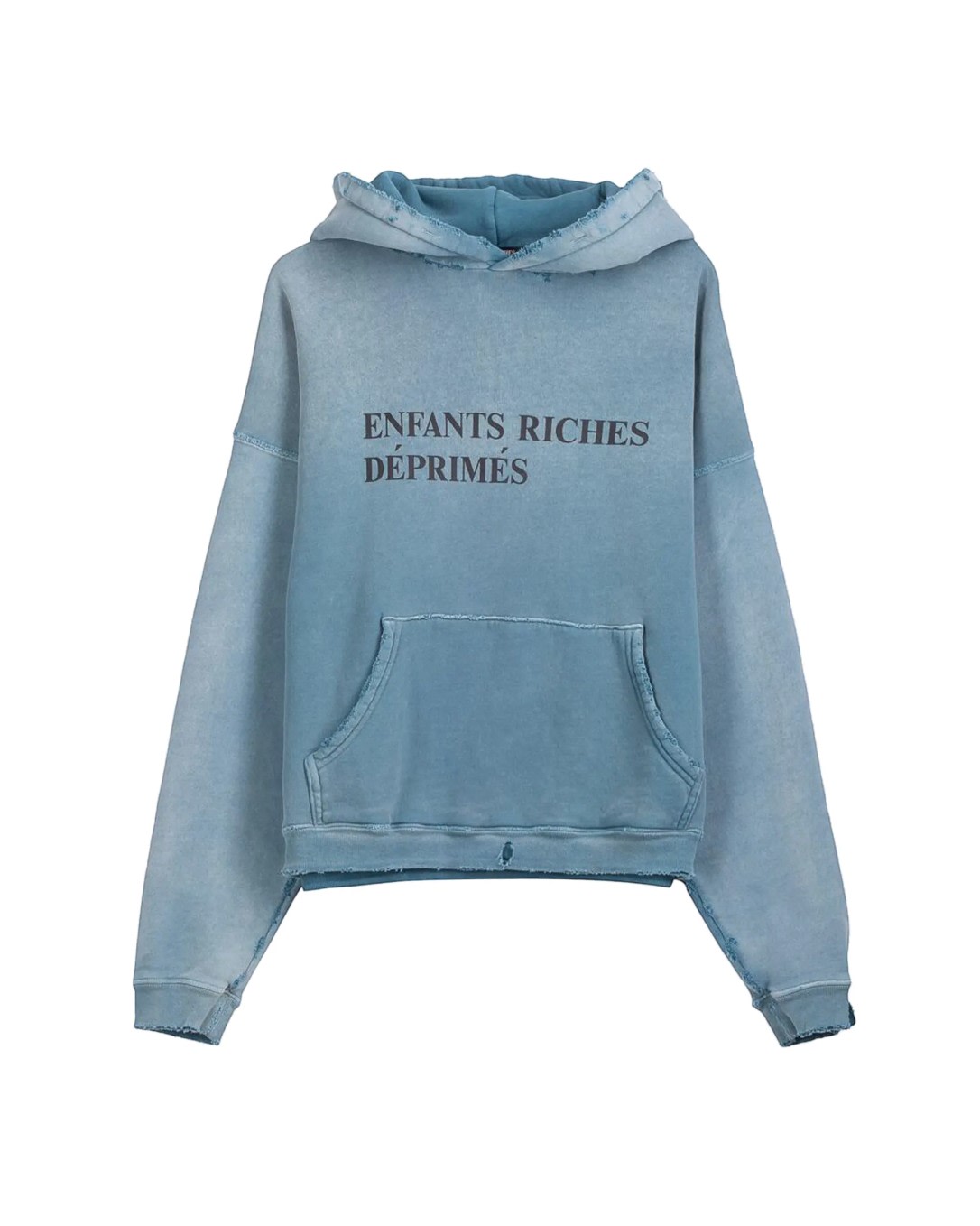 ERD Classic Logo Hoodie Sun Faded Blue