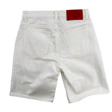 Sp5der V3 Logo Denim Short White