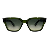 Chrome Hearts Vagillionaire Glasses Green Silver