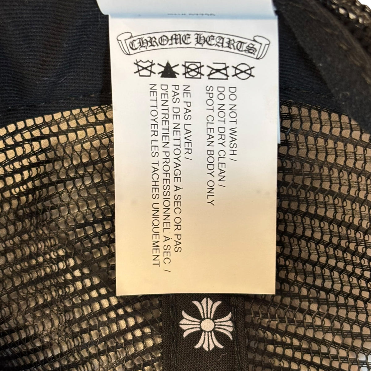 Chrome Hearts CH Aspen Exclusive Trucker Hat Black