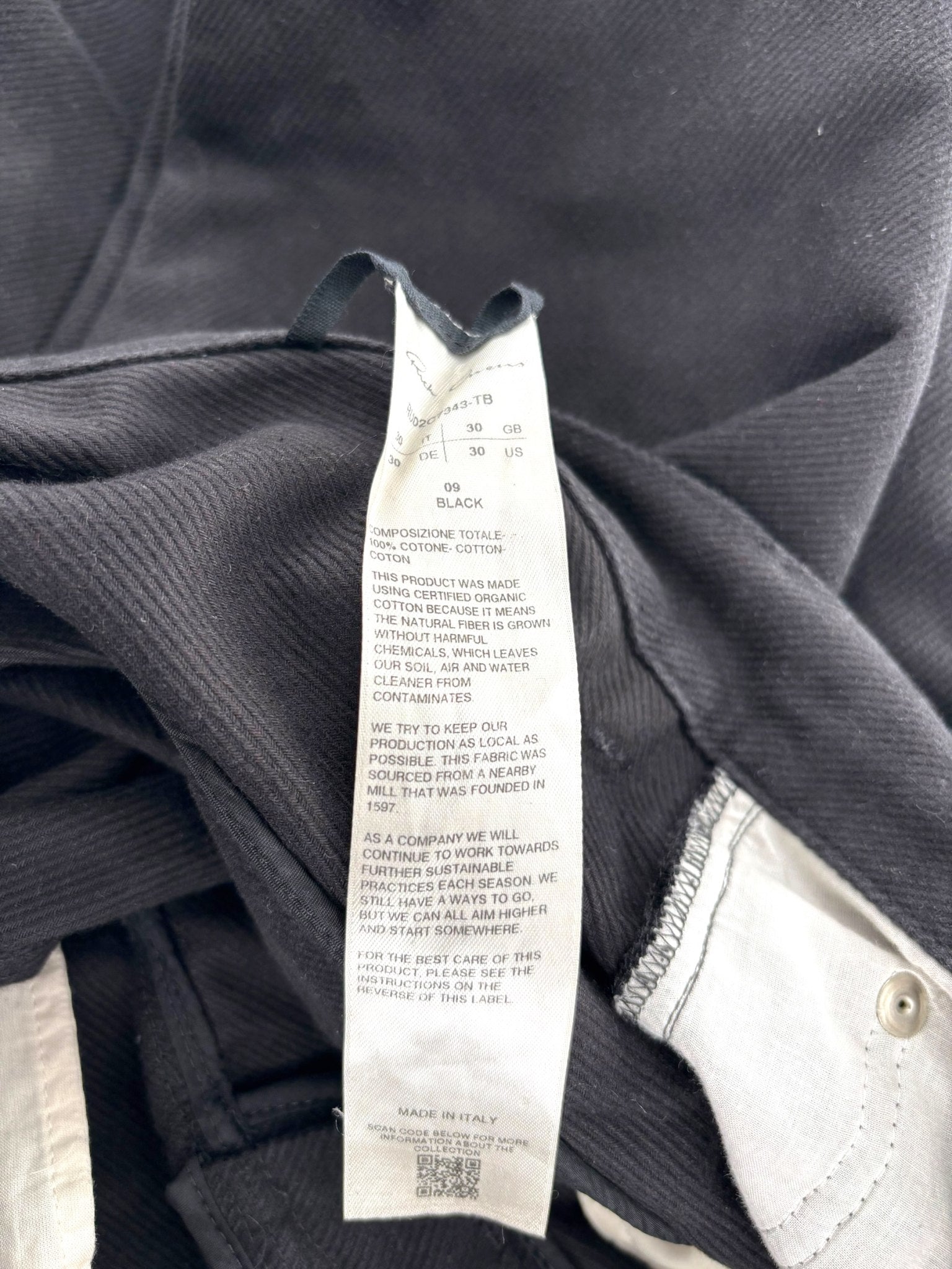 Rick Owens Bolan Banana Jeans Black
