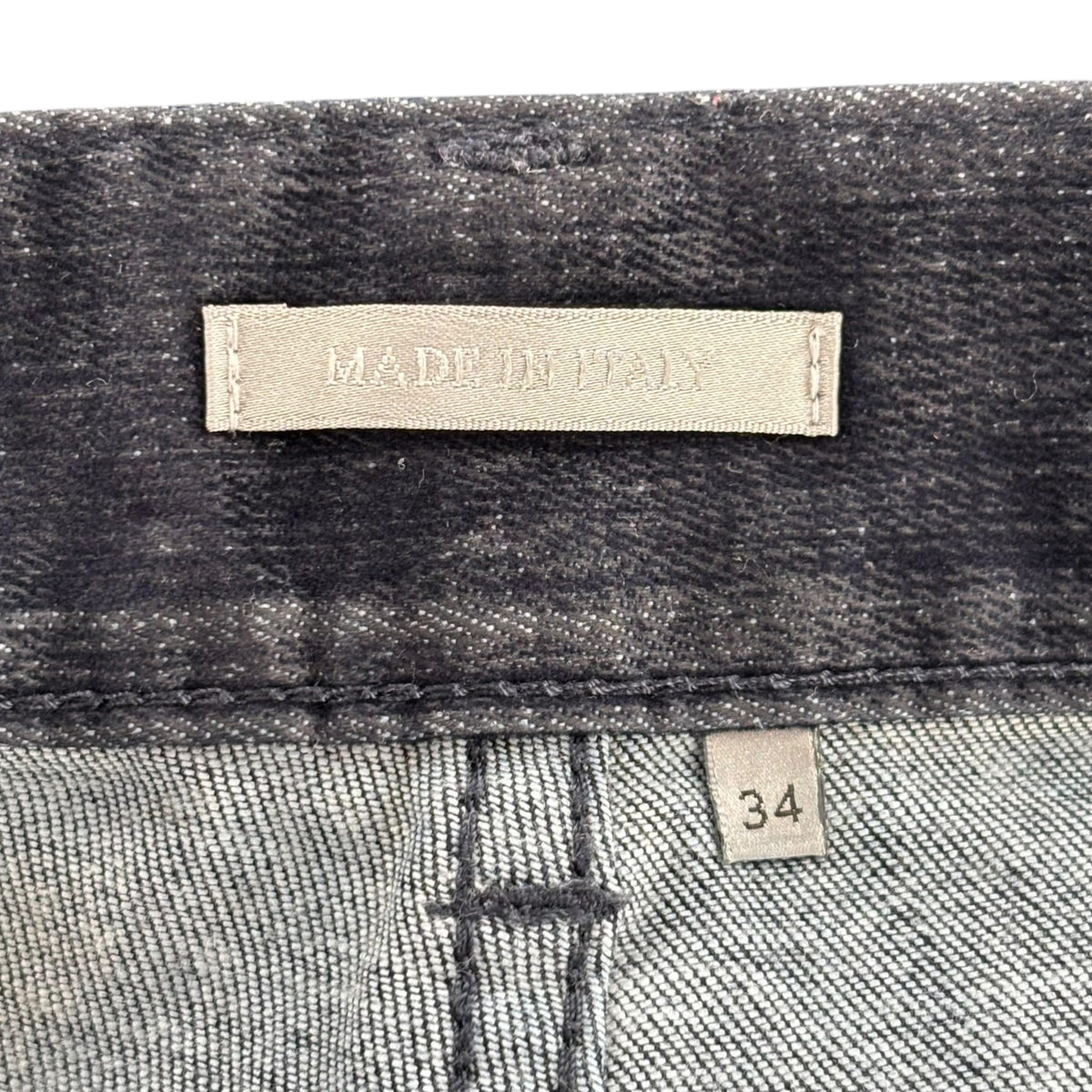Dior Oblique Jacquard Velvet Denim Navy Pants