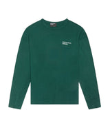 ERD Distressed Thermal Long Sleeve Shirt Green