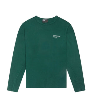ERD Distressed Thermal Long Sleeve Shirt Green