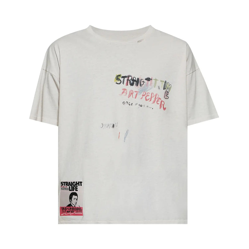 Paly Straight Time Tee Cream