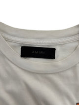 Amiri Spray Paint MA Tee White/Orange