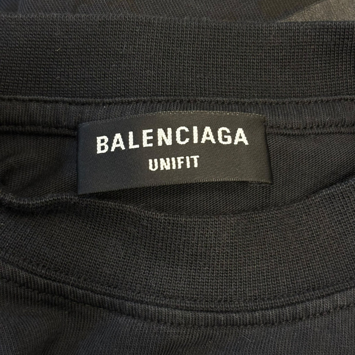Balenciaga Strikethrough Tee Black