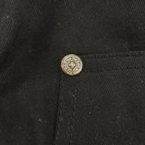 Chrome Hearts Double Knee Carpenter Shorts Black