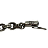 Chrome Hearts Paper Chain Silver Bracelet 7.5"
