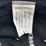 Chrome Hearts Cross Patch Hat Black Grey