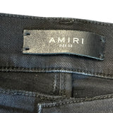 Amiri MX1 Black Jeans Back Pocket Patch