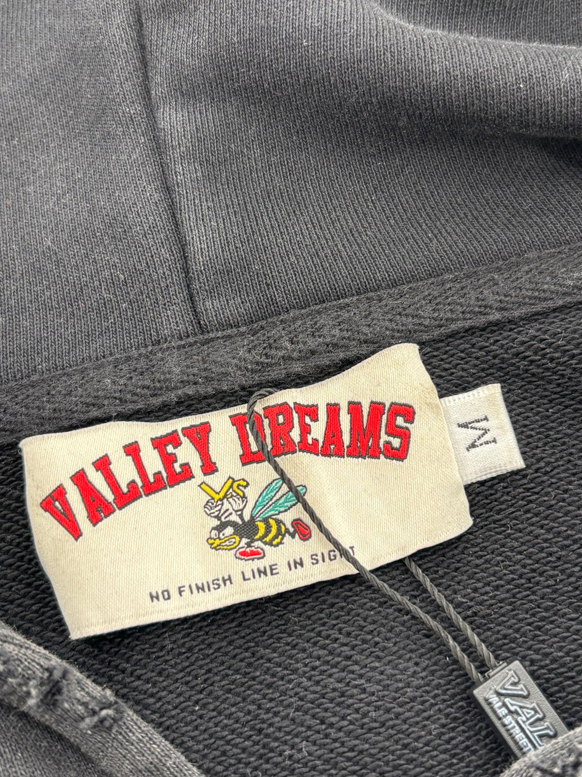 Vale Forever Blasted Zip Up Black