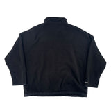 Chrome Hearts Half Zip Horse Shoe Fleece Hoodie Black