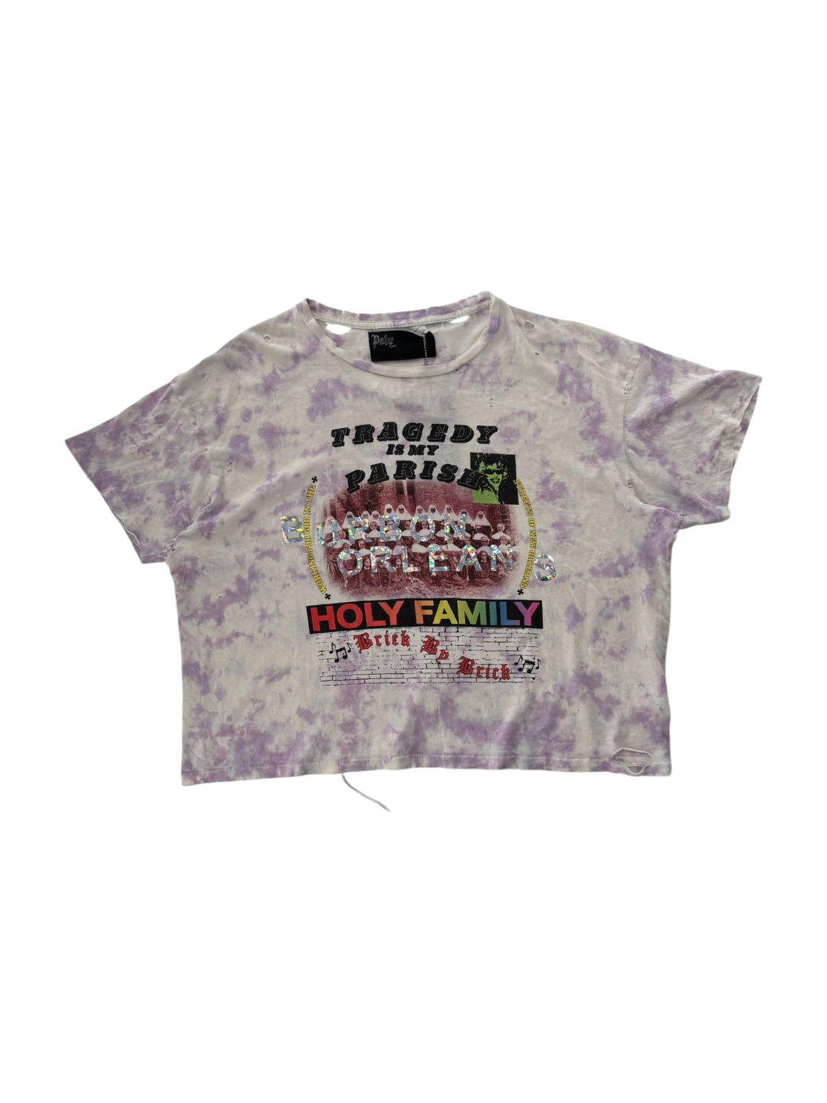 Paly Hollywood Holy Family Tee Tie Dye