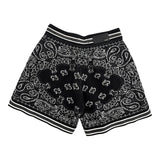 AMIRI Bandana B-Ball Shorts Black
