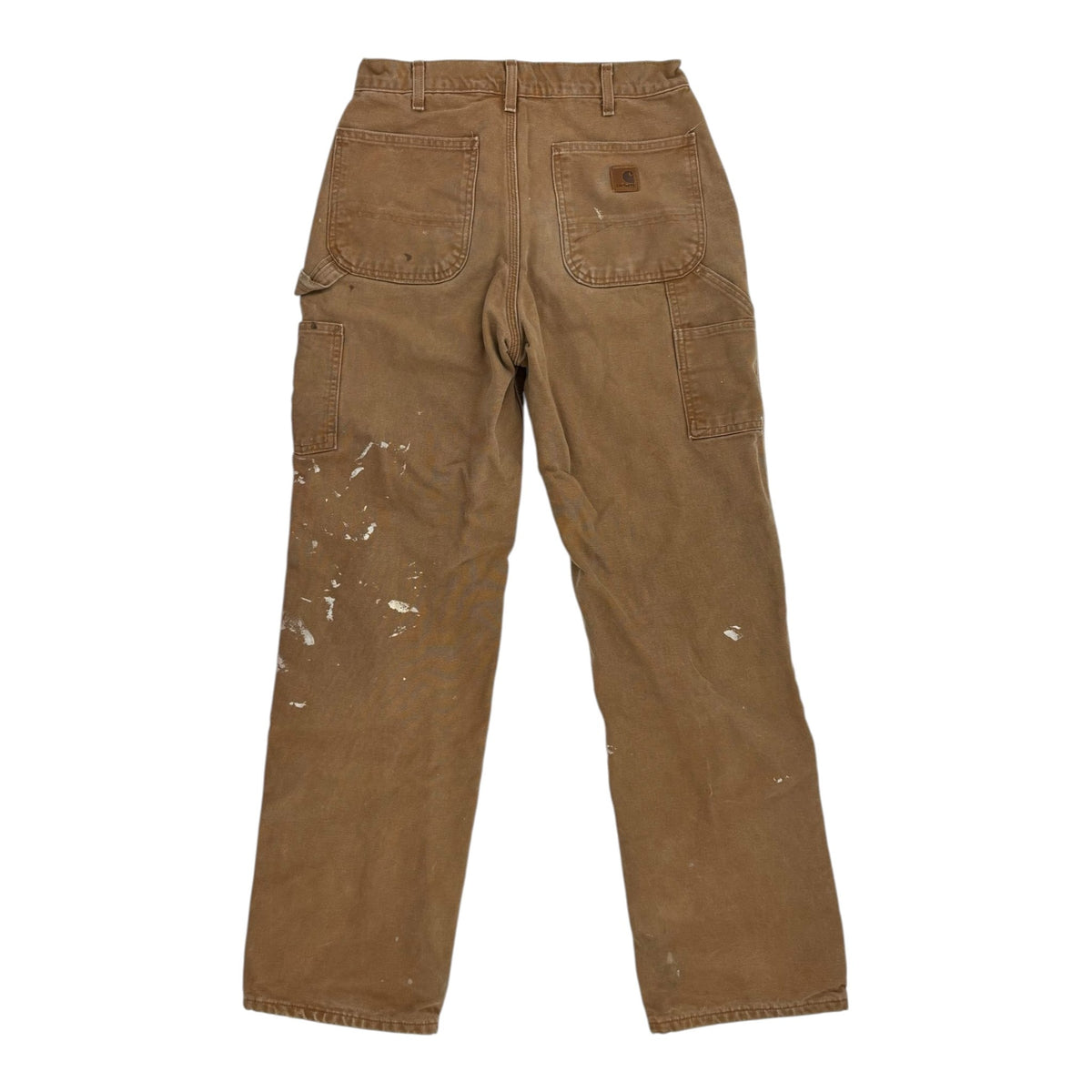 Carhartt Distressed Carpenter Pants Khaki