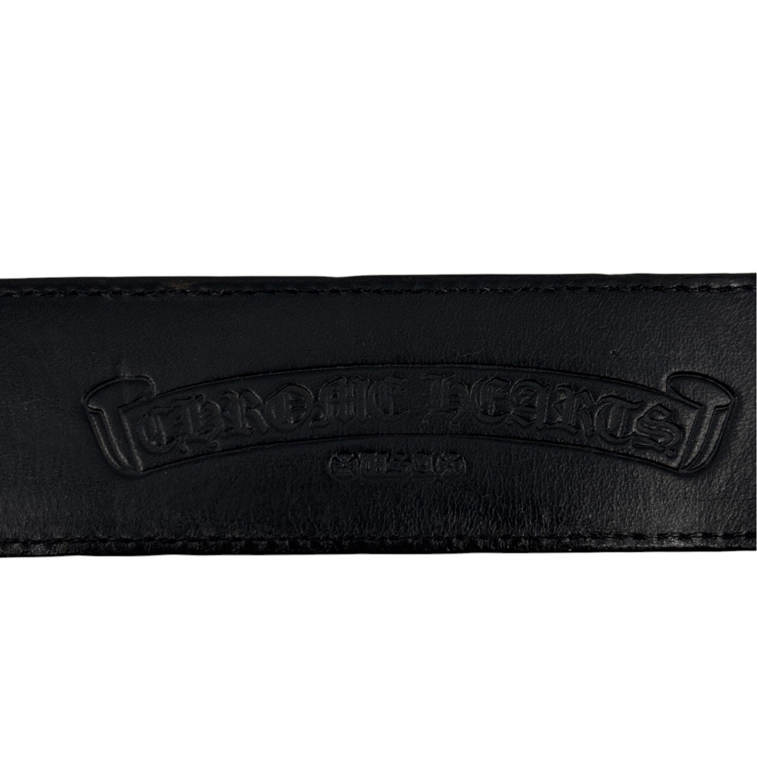 Chrome Hearts Pyramid Gunslinger Belt Black