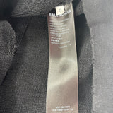 Balenciaga Burning Unity Zip-Up Hoodie Black
