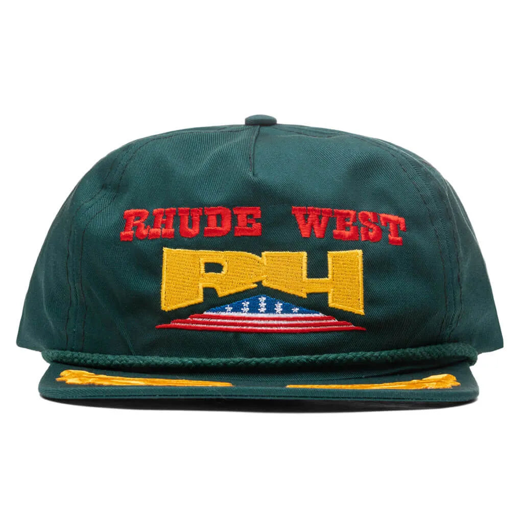 Rhude Green Wild West Hat