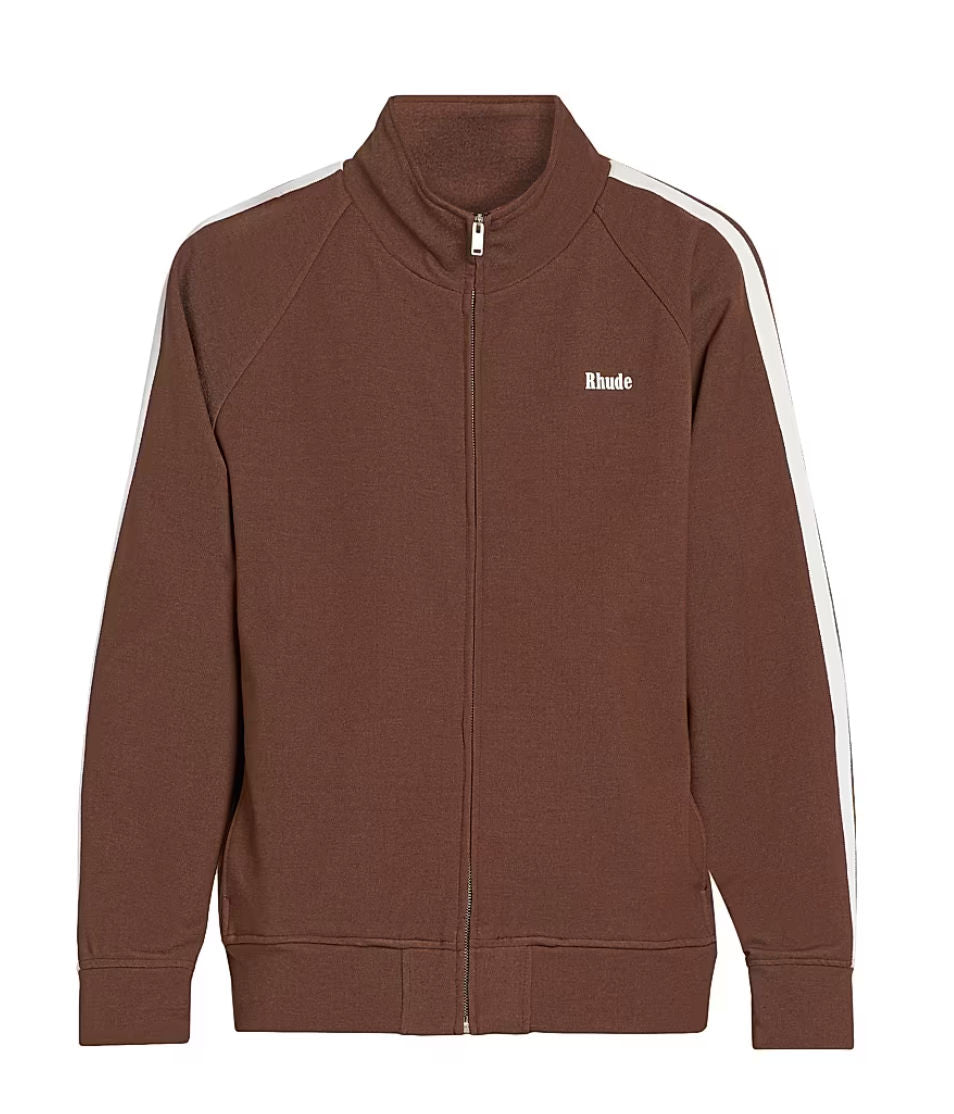 Rhude Hampton Track Jacket 'Brown' - Lightly Worn