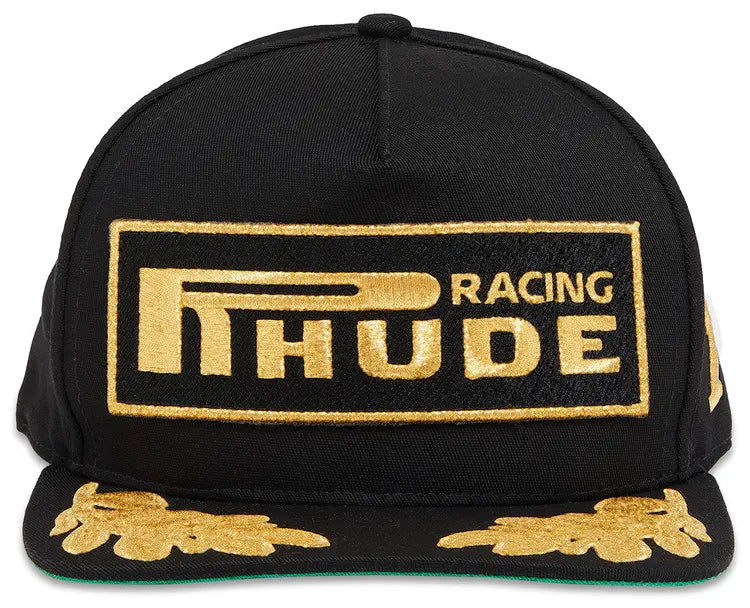 Rhude Racing Hat "Black/Gold"
