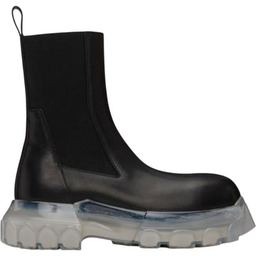 Rick Owens Clear Sole Tractor Boots - Lightly Worn