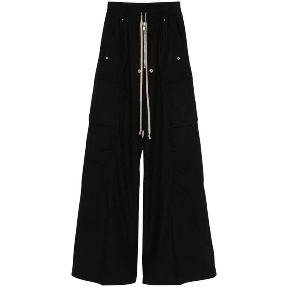 Rick Owens Cotton Cargobelas Black