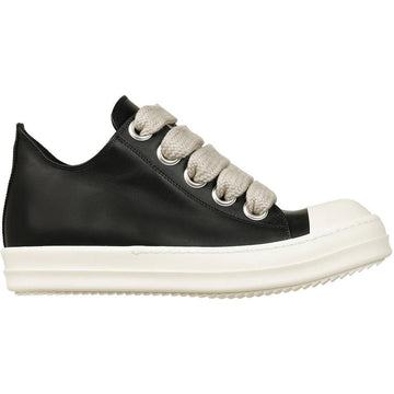 Rick Owens Jumbo Lace Low "Black/Milk"