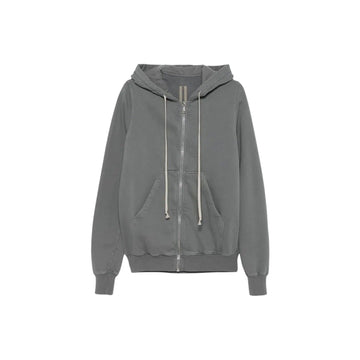 Rick Owens Stone Zip Up Hoodie