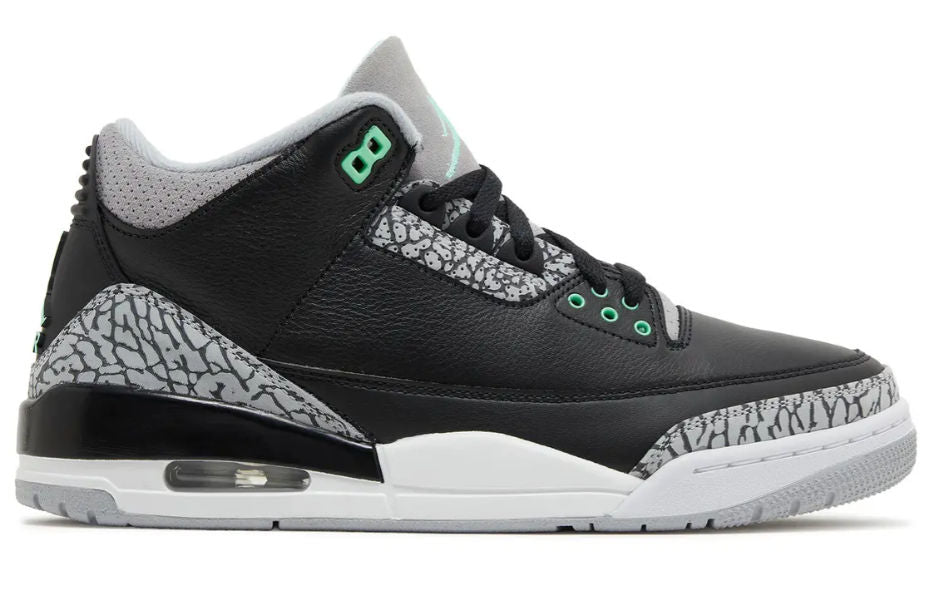 Jordan 3 Retro Green Glow