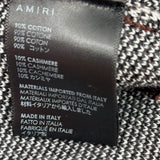 AMIRI Bandana Crochet Basketball Shorts Dark Brown