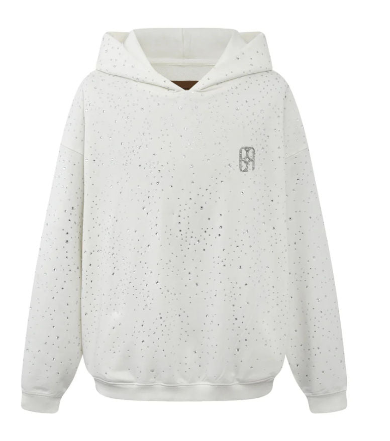 Birth of Royal Child Diamond Hoodie "White"