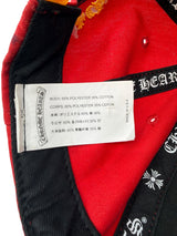Chrome Hearts CH Silver Button Hat Red/Yellow
