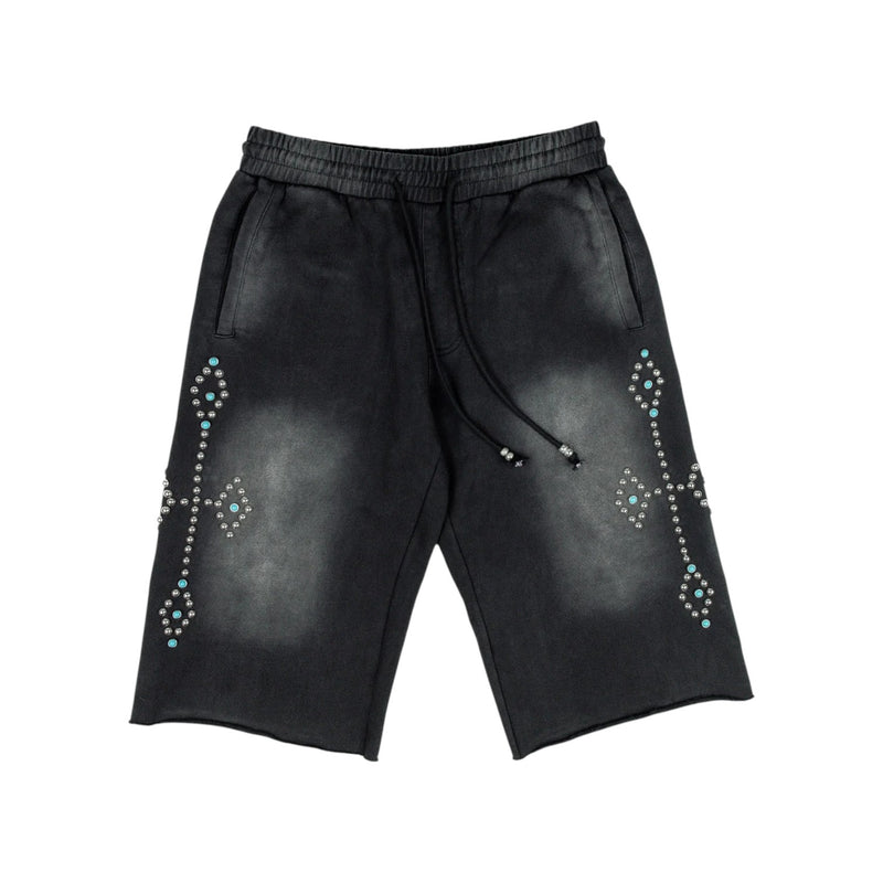 Commons Rivet Sweatshort Vintage Black