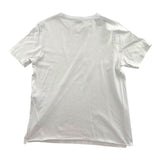 YSl Center Logo Tee White
