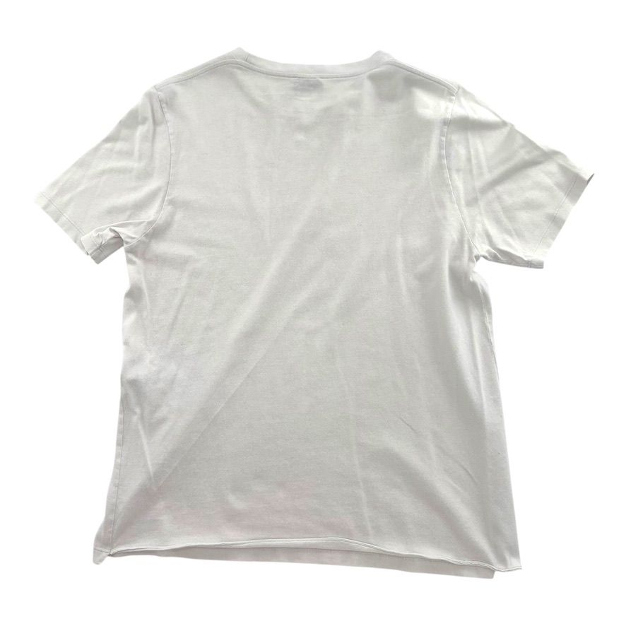YSl Center Logo Tee White