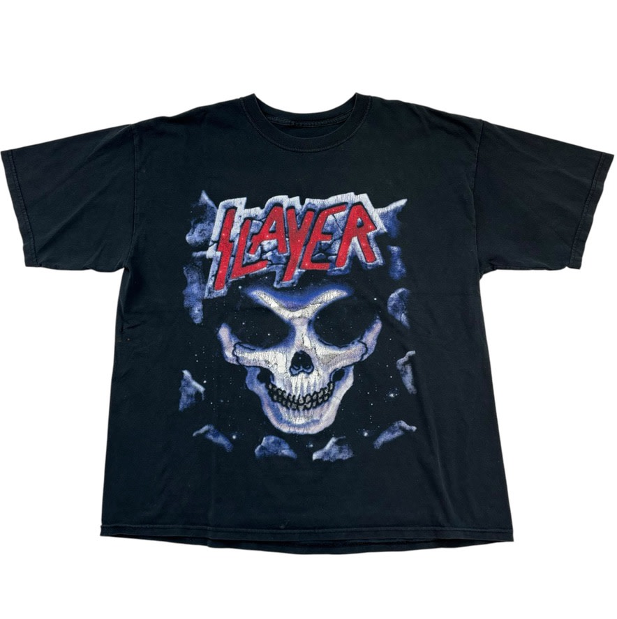 SLAYER 2000s Skull Tee Black
