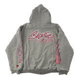 Matty Boy Anti Promo Sadistic Thermal Zip-Up Grey