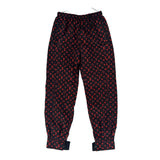 Louis Vuitton Monogram Jogging Track Pants Black Red