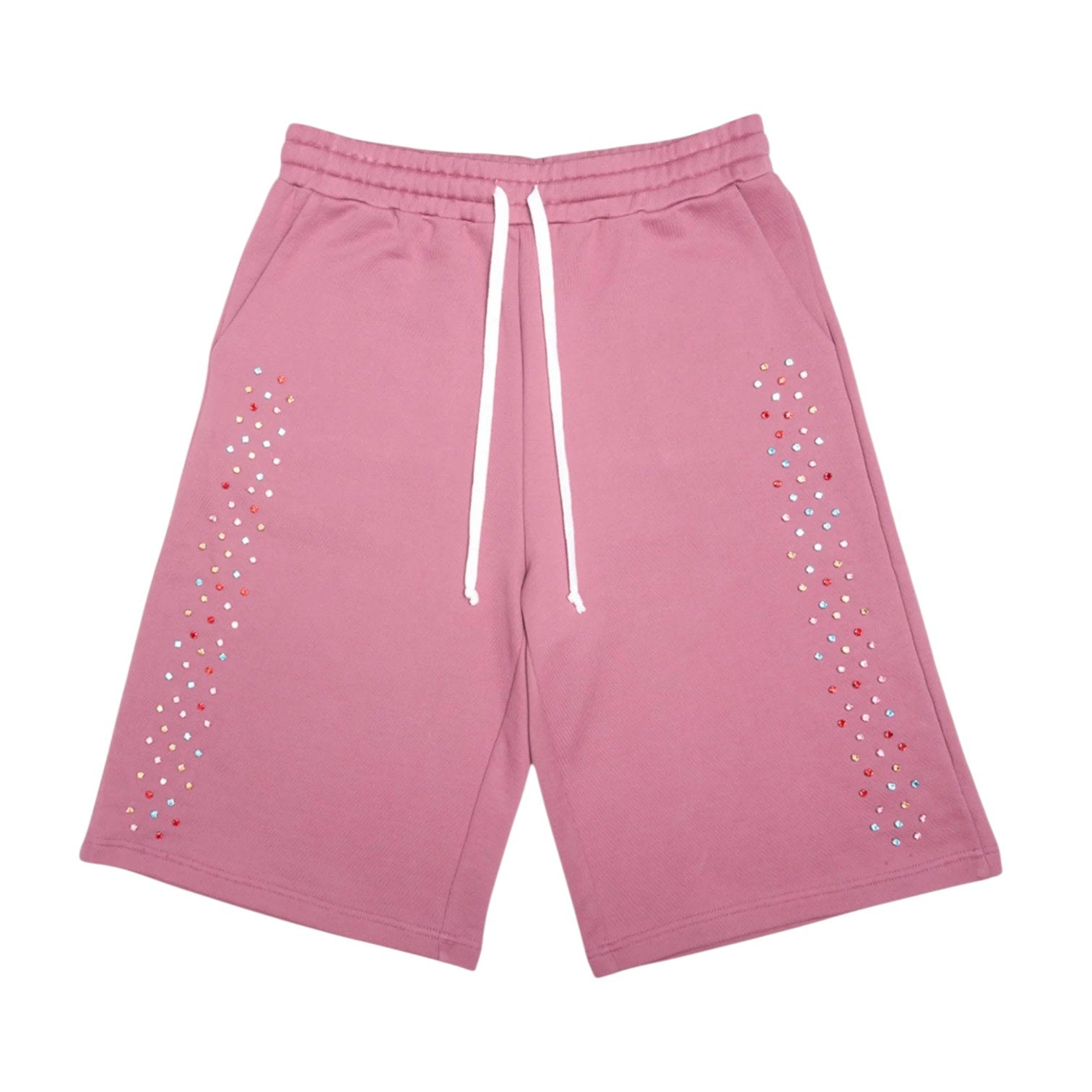 Cactus Valley Crystal Cactus Sweat Shorts Pink