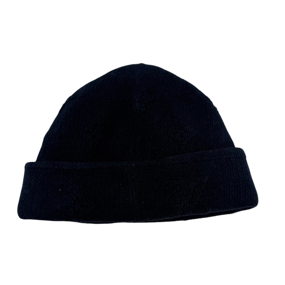 Louis Vuitton Crush Monogram Heritage Beanie Navy