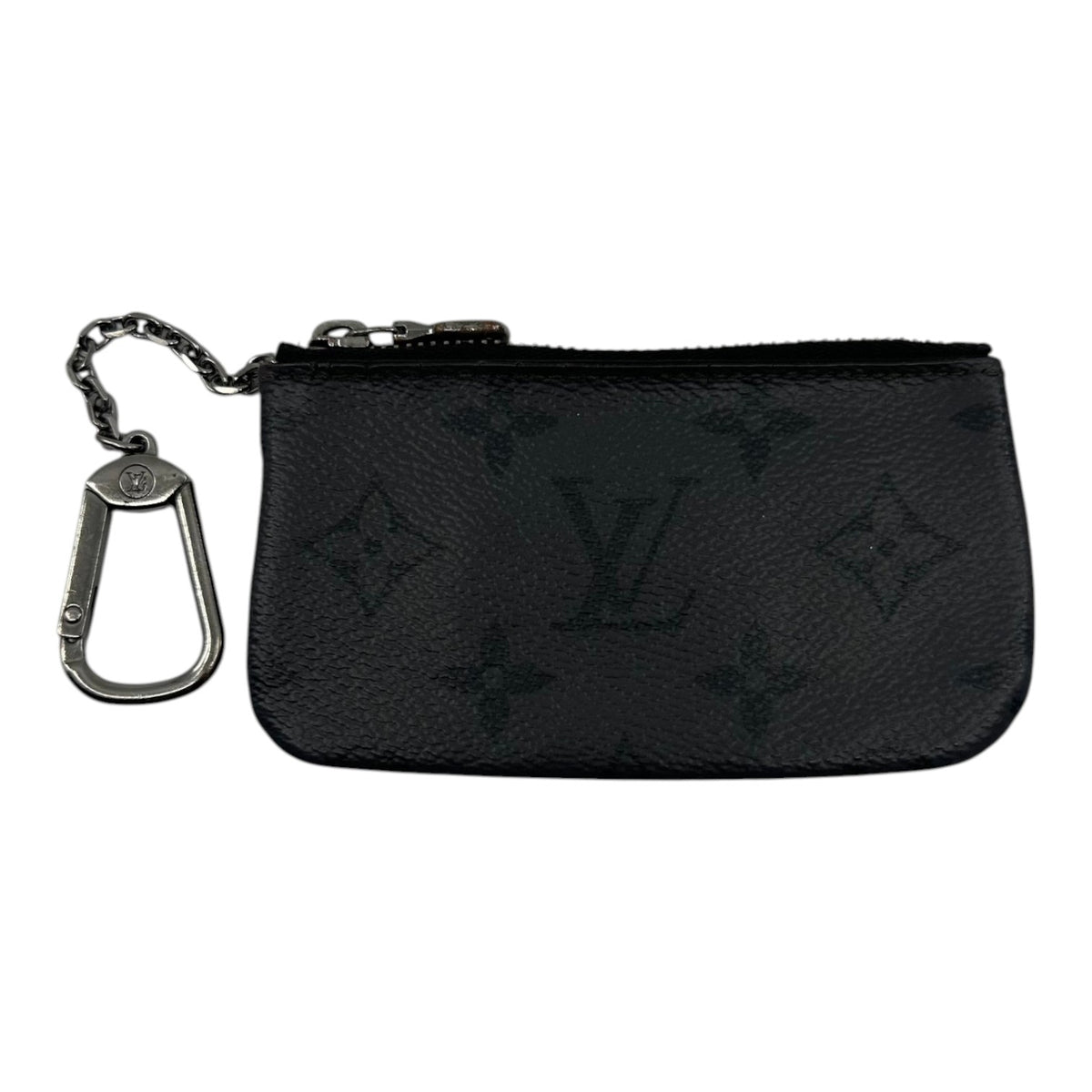 Louis Vuitton Key Pouch Monogram Eclipse Reverse