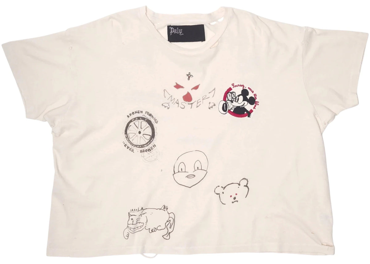 Paly Signature Tee White