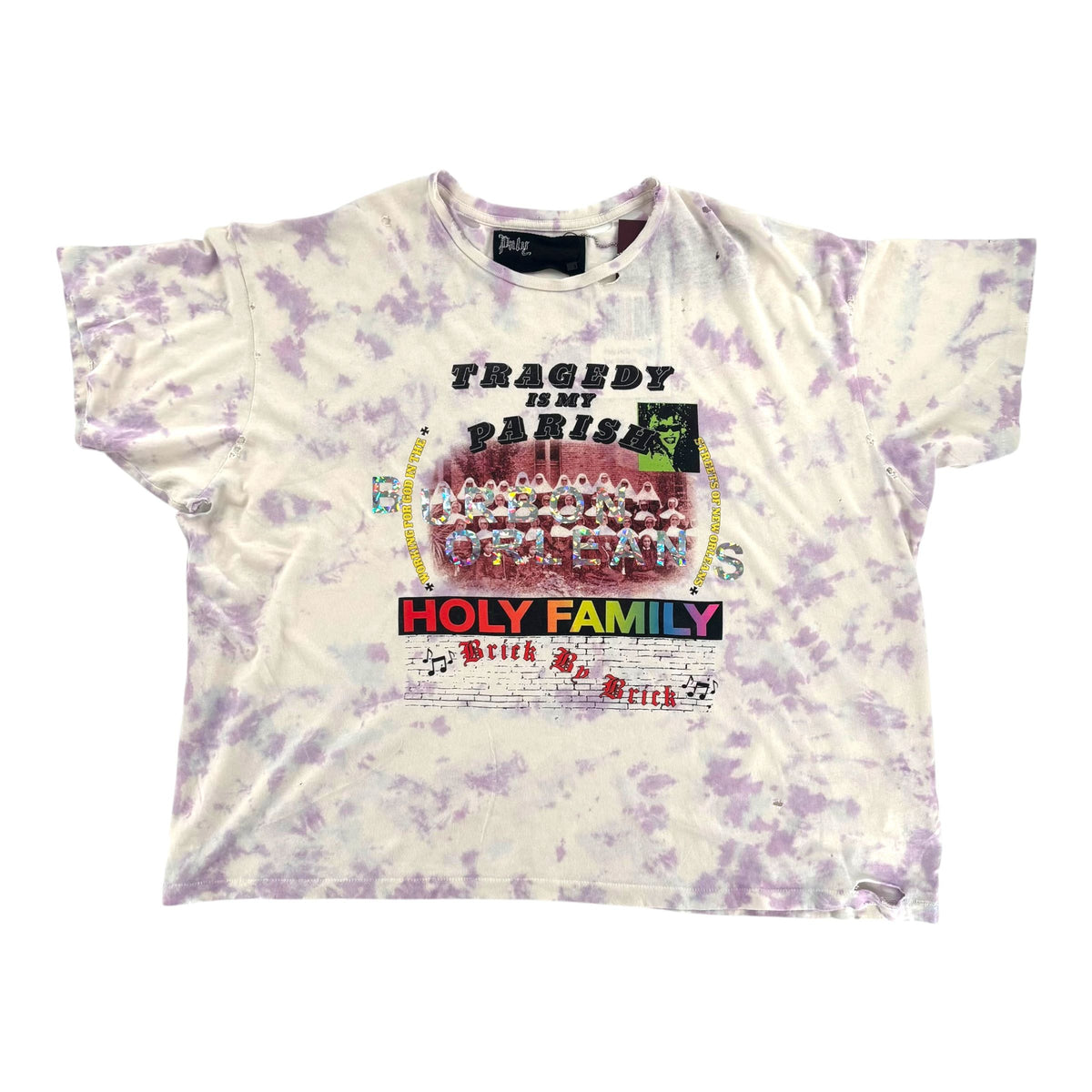 Paly Holy Family Tee Tie Dye