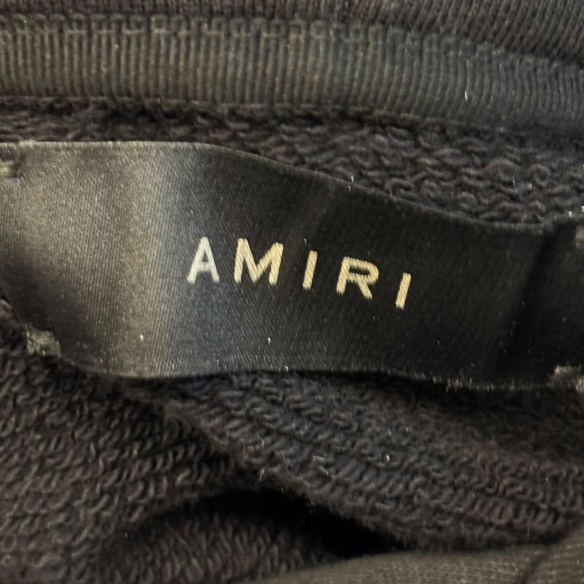 Amiri Logo Hoodie Black