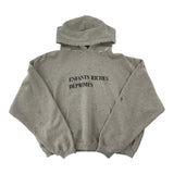 ERD Classic Logo Hoodie Paint Heather Grey