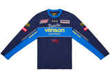 Supreme Vanson Leathers L/S Top Navy