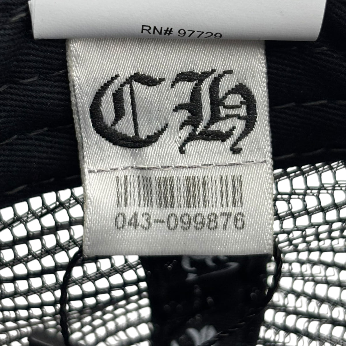Chrome Hearts F*ck Leather Patch Trucker Hat Black/Pink