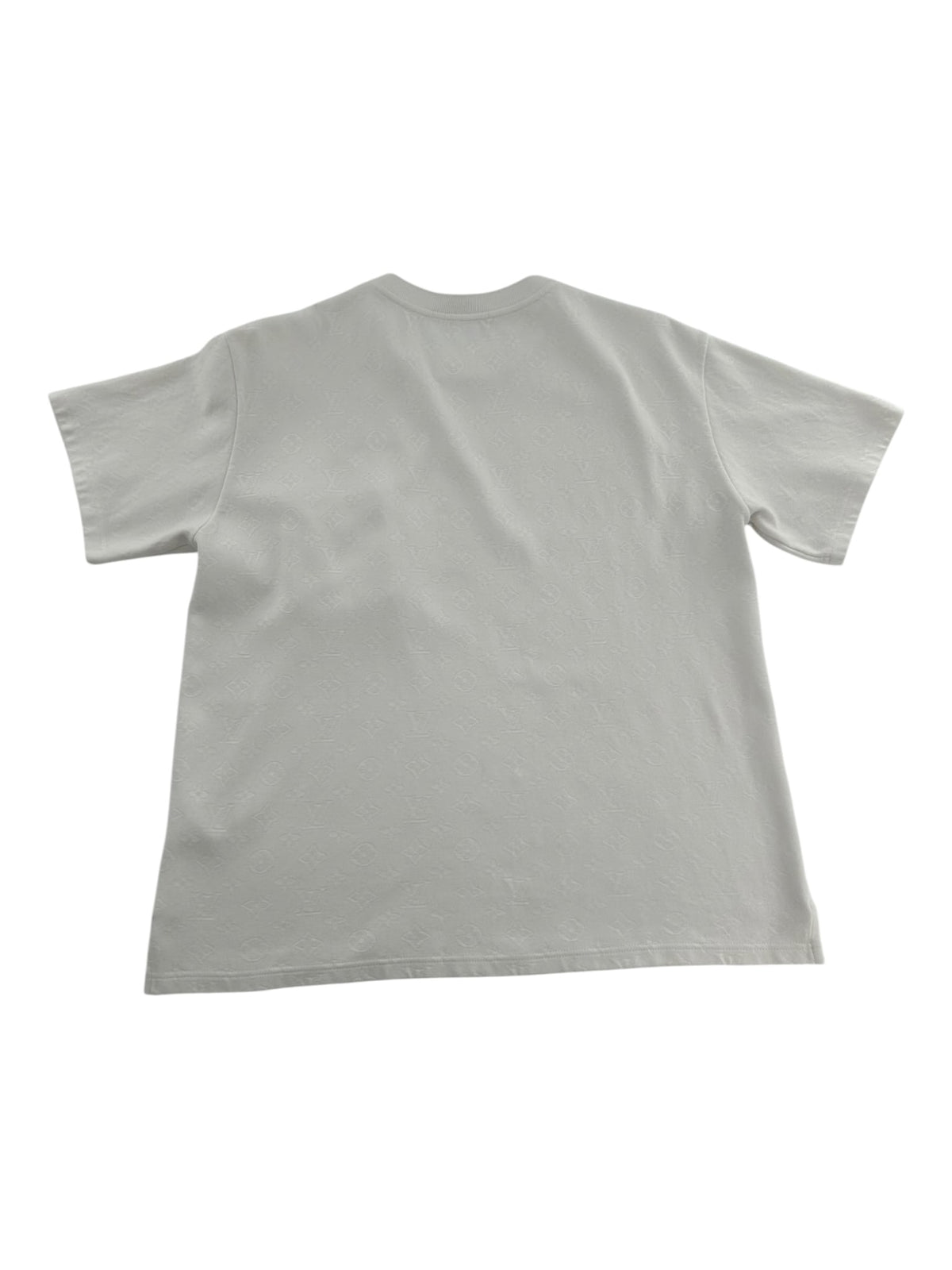 Louis Vuitton White Monogram Pocket Tee