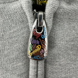 Matty Boy Anti Promo Sadistic Thermal Zip-Up Grey